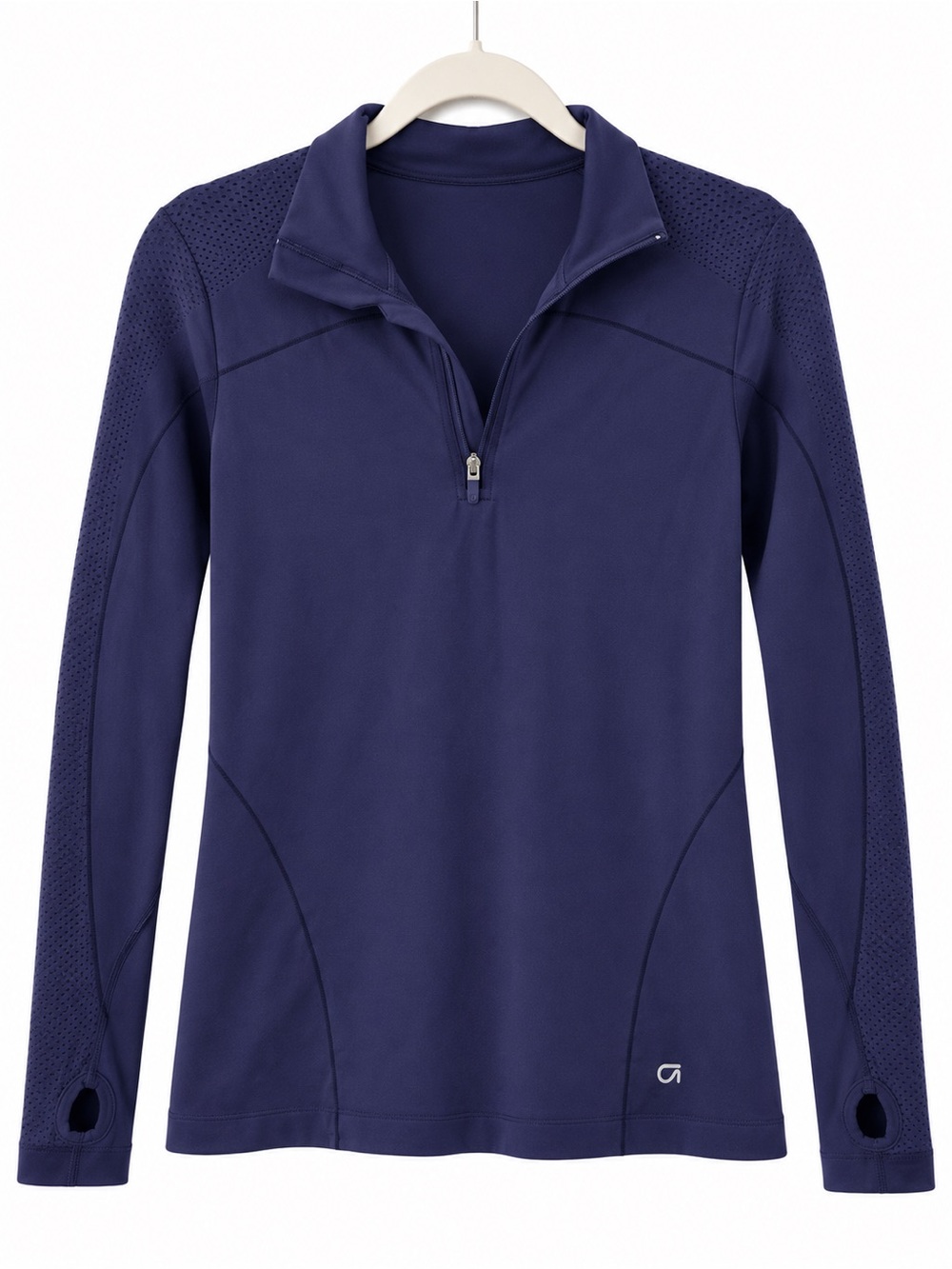 GAPFit Purple Half-Zip Long Sleeve Athletic Top